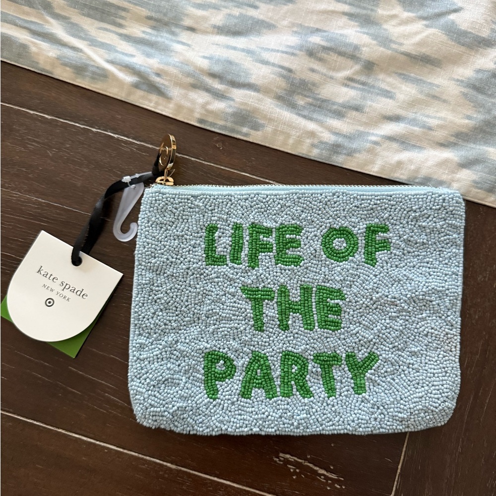 Target x Kate Spade Life of the Party Pouch NWT